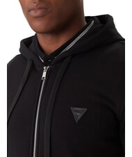 GUESS BASIC Full zip sweatshirt jetbla - Sweatshirts - 3
