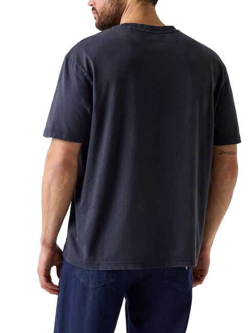 ACID WASH Cotton T-Shirt smartblue - T-shirt