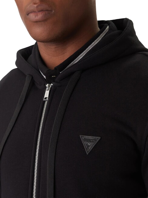 BASIC Full zip sweatshirt jetbla - Sweatshirts