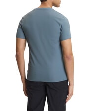 GUESS NEW TECH STRETCH Short-sleeved T-shirt squall sea - T-shirt - 2