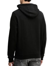 GUESS TEXTURED PATCH LOGO Hoodie jetbla - Sweatshirts - 2