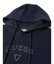 GUESS TEXTURED PATCH LOGO Hoodie smartblue - Sweatshirts - 3