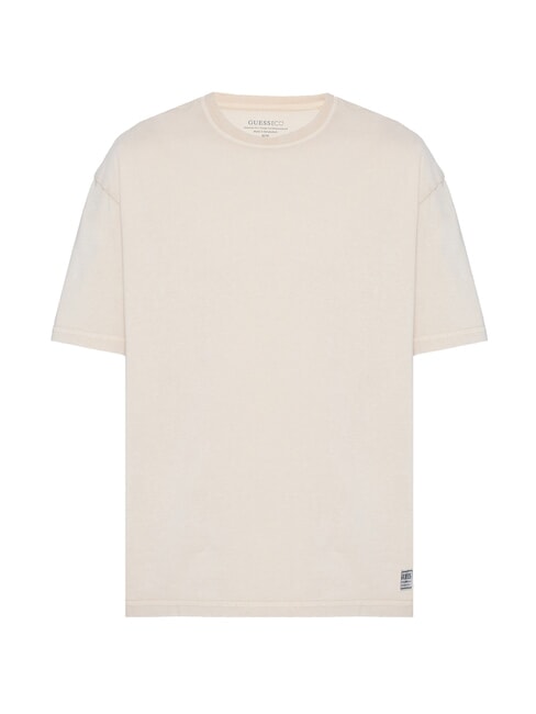 ACID WASH Cotton T-Shirt light oak - T-shirt