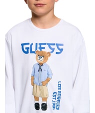 GUESS ACTIVE Cotton sweatshirt purwhite - Baby Sweatshirt - 3