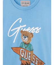 GUESS ACTIVE Cotton sweatshirt teal surf - Baby Sweatshirt - 3