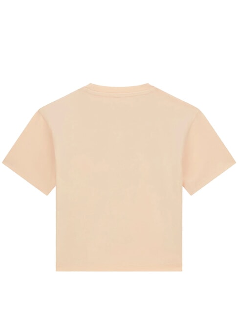 BOXY Cotton T-Shirt vanilla embroidery - Child T-shirt