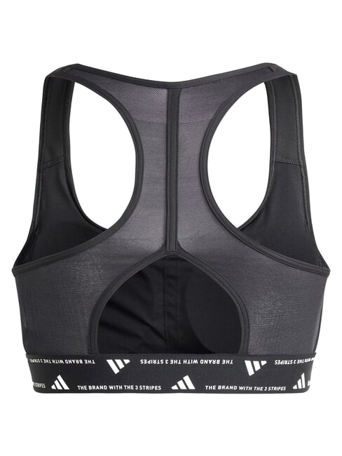 PWRCT Sports bra, square neckline black - Women's Underwear