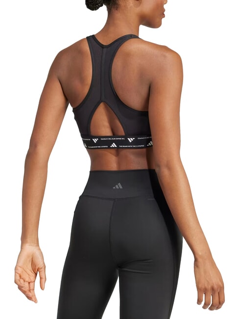 PWRCT Sports bra, square neckline black - Women's Underwear