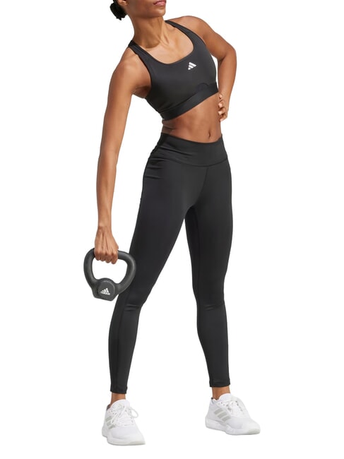 PWRCT Sports bra, square neckline black - Women's Underwear