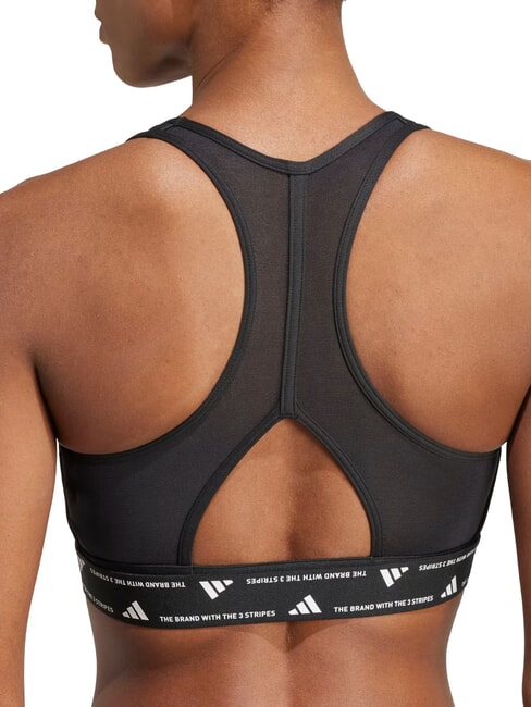 PWRCT Sports bra, square neckline black - Women's Underwear