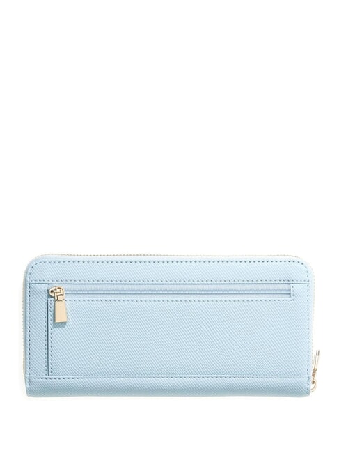 LAUREL 2 Large zip around wallet AQUA - Women&rsquo;s Wallets