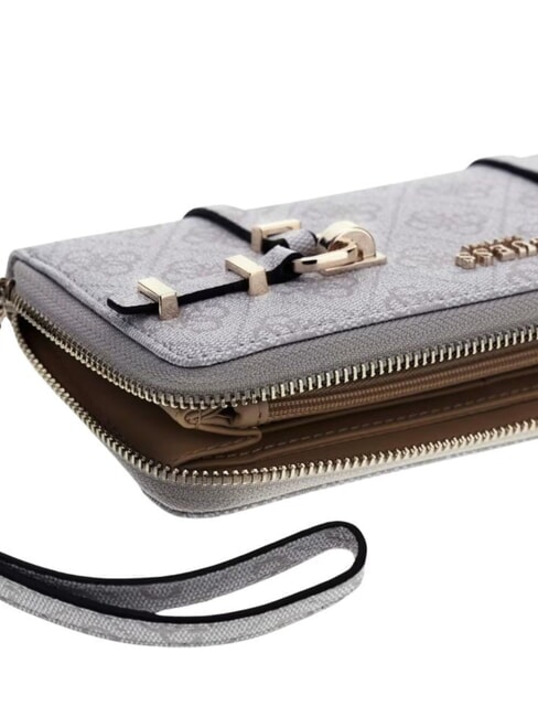 LEONA Zip Around Wallet bone logo - Women&rsquo;s Wallets