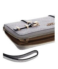 GUESS LEONA Zip Around Wallet bone logo - Women&rsquo;s Wallets - 2