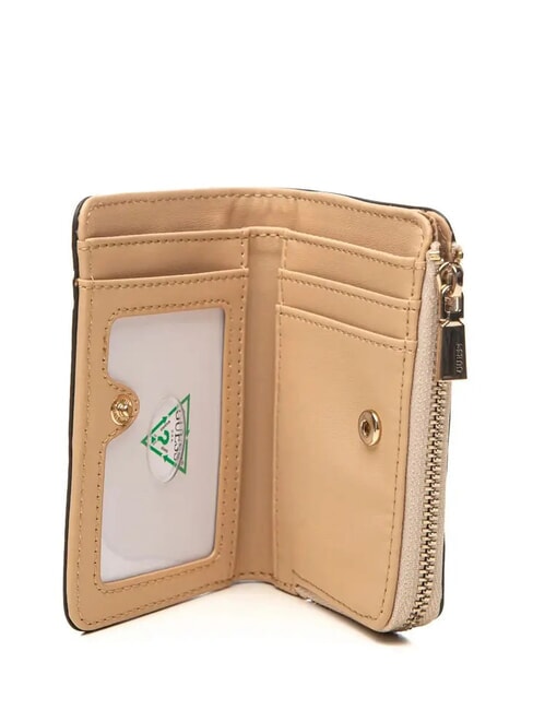 LAUREL 2 Medium zip-around wallet light taupe logo - Women&rsquo;s Wallets