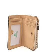 GUESS LAUREL 2 Medium zip-around wallet light taupe logo - Women&rsquo;s Wallets - 2