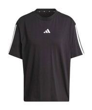 ADIDAS 3 STRIPES Sports T-shirt, pure cotton black - T-shirt - 5