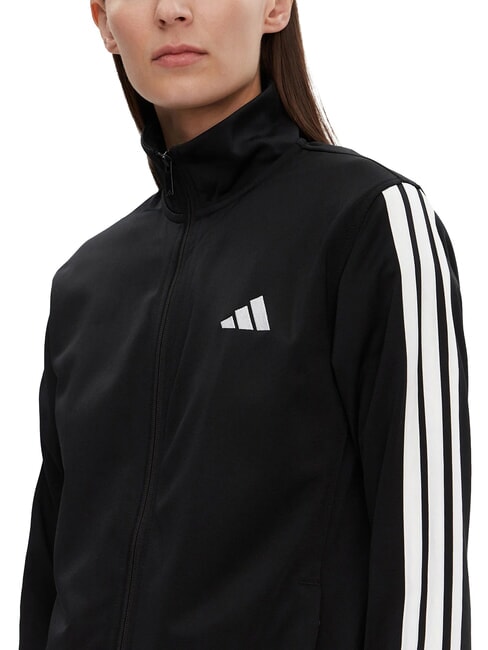 3 STRIPES High-neck sweatshirt black - Women's Sweatshirts
