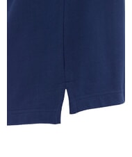 ADIDAS SMALL LOGO Short-sleeved polo shirt, pure cotton blue - Polo shirt - 5
