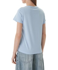 GUESS JEANS I LOVE Cotton T-Shirt fog blue - T-shirt - 2
