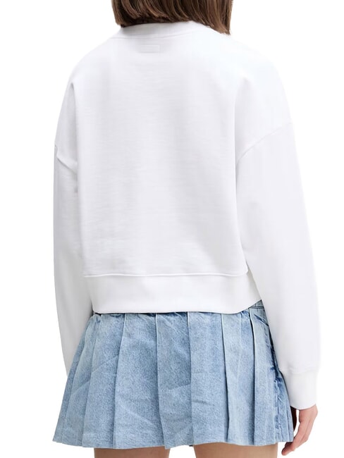 DROP Cotton sweatshirt purwhite - Women's Sweatshirts