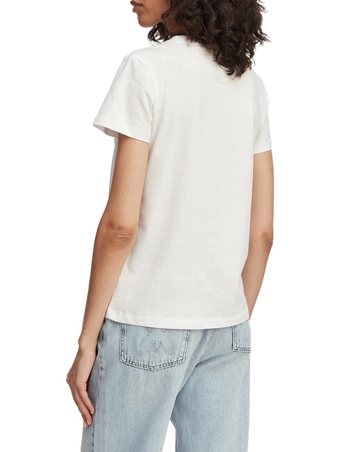 I LOVE Cotton T-Shirt purwhite - T-shirt