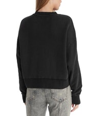 GUESS JEANS DROP BAKER CROP Cotton sweatshirt - Women's Sweatshirts
