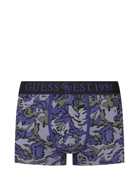 JOE Three pairs of boxers terrain camou blue - Men's briefs