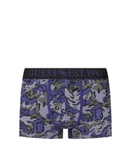 GUESS JOE Three pairs of boxers terrain camou blue - Men's briefs - 4