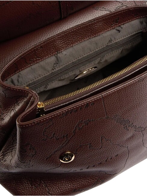 ANTIQUE GEO Shoulder bag, leather chocolate - Women&rsquo;s Bags