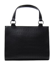 LOVE MOSCHINO JEWEL CROCO Handbag, with shoulder strap Black - Women&rsquo;s Bags - 3