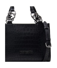 LOVE MOSCHINO JEWEL CROCO Handbag, with shoulder strap Black - Women&rsquo;s Bags - 4
