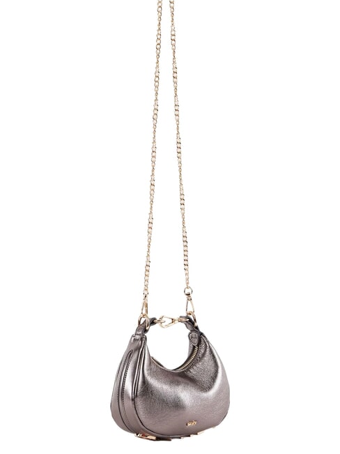 LINDA Mini crossbody bag with shoulder strap gun - Women&rsquo;s Bags