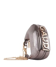 GAUD&Igrave; LINDA Mini crossbody bag with shoulder strap gun - Women&rsquo;s Bags - 4