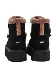 GAUD&Igrave; LELLA Suede ankle boots BLACK - Women&rsquo;s shoes - 3