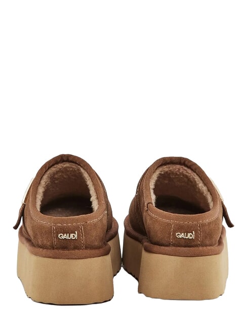 LELLA Suede clogs COGNAC - Women&rsquo;s shoes
