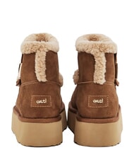 GAUD&Igrave; LELLA Suede ankle boots COGNAC - Women&rsquo;s shoes - 3