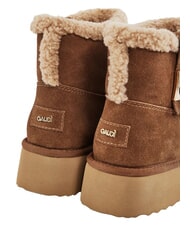 GAUD&Igrave; LELLA Suede ankle boots COGNAC - Women&rsquo;s shoes - 4