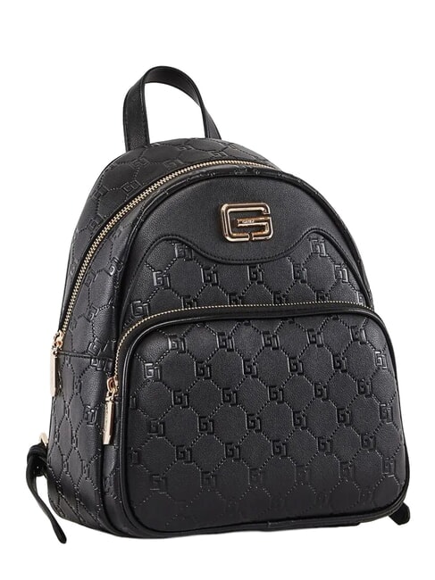 LEA Backpack with GJ lettering embossed BLACK - Women&rsquo;s Bags