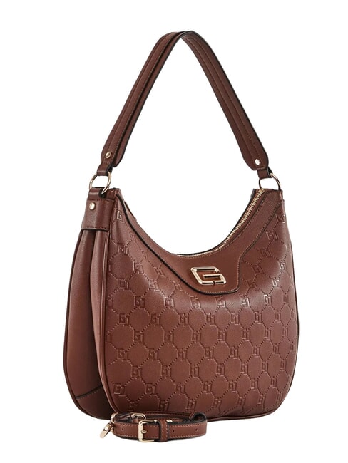 LEA Hobo shoulder bag, with shoulder strap BROWN - Women&rsquo;s Bags