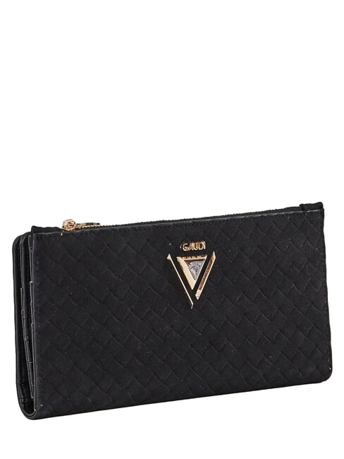 BEA BRAID Large, woven wallet BLACK - Women&rsquo;s Wallets