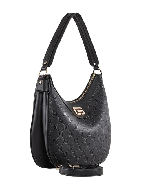 LEA Hobo shoulder bag, with shoulder strap BLACK - Women&rsquo;s Bags