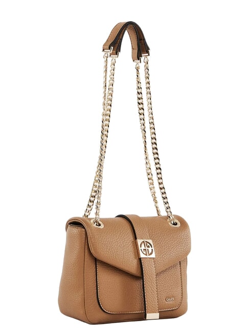 LYNN PLAIN Mini crossbody bag with chain shoulder strap sand - Women&rsquo;s Bags