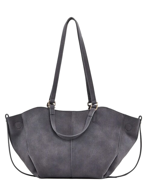 GOLENE Mini shopping bag with removable pouch denim - Women&rsquo;s Bags