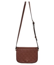 GAUD&Igrave; LEA Mini crossbody bag with adjustable shoulder strap BROWN - Women&rsquo;s Bags - 3