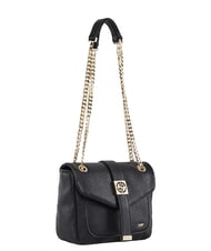 GAUD&Igrave; LYNN PLAIN Mini crossbody bag with chain shoulder strap BLACK - Women&rsquo;s Bags - 2
