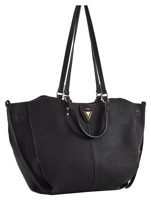 GOLENE Shoulder shopping bag, with removable clutch BLACK - Women&rsquo;s Bags