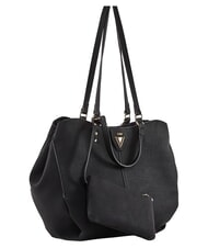 GAUD&Igrave; GOLENE Shoulder shopping bag, with removable clutch BLACK - Women&rsquo;s Bags - 4
