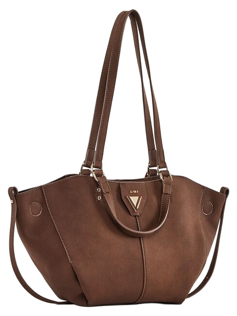 GOLENE Mini shopping bag with removable pouch BROWN - Women&rsquo;s Bags