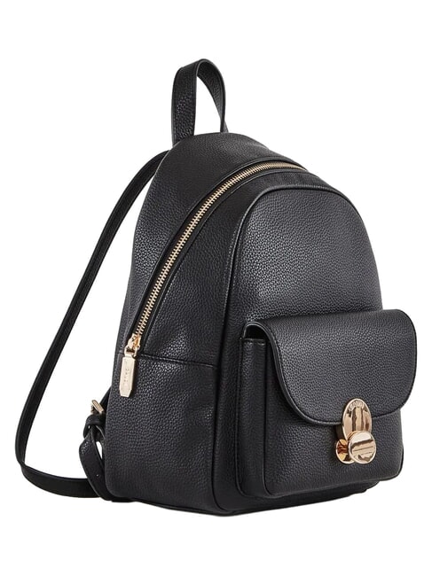 EVELYN Backpack with front pocket BLACK - Women&rsquo;s Bags
