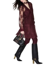 GAUD&Igrave; GIADA Handbag with shoulder strap and clutch BLACK - Women&rsquo;s Bags - 2